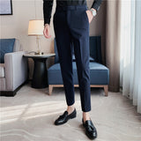 Men Trousers Business Suit Pants
