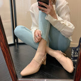 Nude Wide Fit Block Heels