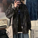 Denim Shirts Spring/Autumn Denim Shirt Men's Long Sleeve Casual Loose Jacket