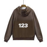 Rrr123 Hoodie Classic Hooded Sweater for Men and Women