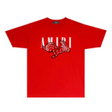 Amiri T Shirt Short Sleeve T-shirt Blouse Summer