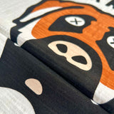 Human Made T-Shirt Dog Pattern Loose Men and Women Slub Cotton T-shirt