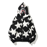 Bape Hoodie Sweater 3D Digital Printing Stylish Autumn and Winter