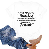 Friends Joey T Shirt Loose Short Sleeve plus Size T-shirt