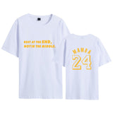In Memory of Kobe T Shirt Spring Leisure Trendy Fashion Men and Women Short Sleeve