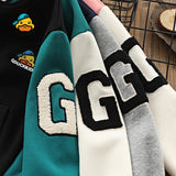 Children Baseball Jacket Jacket Girls' Spring and Autumn Clothing Baseball Uniform