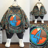Toddler Boys Jackets Boys' Denim Jacket Spring and Autumn Clothes for Children