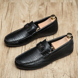 Loafers for Men Fall British Beanie Shoes