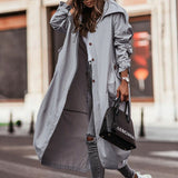 Women Coat Fd678 Autumn and Winter Leisure Turn-down Collar Coat