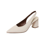 Nude Wide Fit Block Heels
