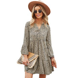 Beth Dutton Outfits Autumn and Winter Dress Leopard Print Sexy