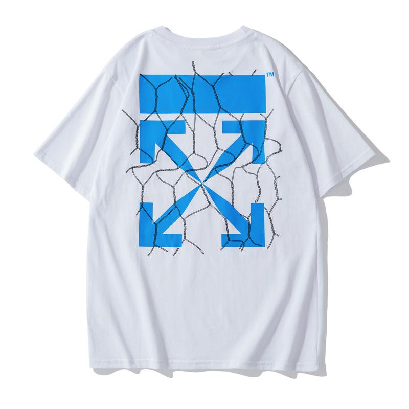 Off White Spring and Summer Short Sleeve Printing Design Owt