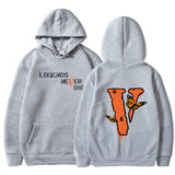 Juice WRLD in Loving Memory Hoodie Vlone & Friends Sweater Loose