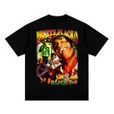 Juice WRLD T Shirt 2Pac Kanye West Justin Bieber Travis Scottasapt T-shirt Hip Hop