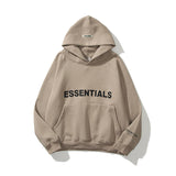 Fear Of God Fog Essentials Chest Logo Couple Hooded Sweater Fog