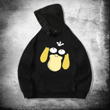 Men and Women Pokemon Pikachu Hoodie Pokémon Psyduck Hooded Sweater