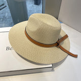 Straw Hat Sun Hat Summer Sun Protection By The Sea Sun-Shade Beach Hat