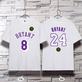In Memory of Kobe T Shirt Commemorative Kobe Basketball Clothes No. 24 Loose Large Size Cotton