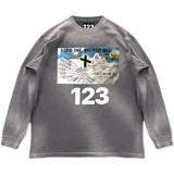 Rrr123 Sweatshirt Fog Joint Name Rrr123 Loose All-Match