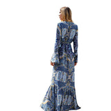 Beth Dutton Bohemian Dress Winter Autumn Midi Dresses Beach Cover Dress