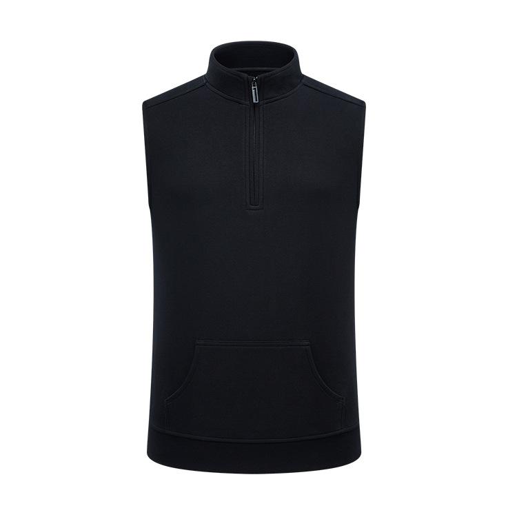 Mens Golf Vest Sports Slim Jacket Men's Sport Leisure Vest Fashion Men's Vest Golf Sportswear