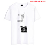 Back to the Future Costume Printed Men's and Women's T-shirt Summer Short Sleeve