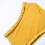 Emily Ratajkowski Dress Hollow Sheath Long Sleeve Fishtail Dress