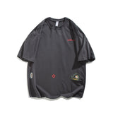 Men T Shirt Summer Casual Tops Men's Vintage Men's round Neck Short Sleeve Casual Loose Cartoon Printed T-shirt