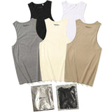 Fog Essentials Vest Fear Of God T-shirt Men and Women Fog Essentials Vest Sports Fitness Vest