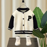 Toddler Boys Jackets Boys' Sweater Knitted Small Children