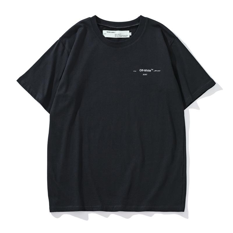 Off White T Shirt Arrow Print Men's Clothing Owt  Short Sleeve