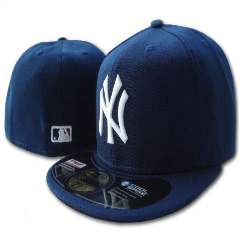 La 59fifty Hats Yankees Flat-Brimmed Cap NY Baseball Cap