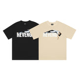 Juice WRLD T Shirt Summer Revengejuice Wrld Crack Print Hip Hop T-shirt Loose