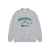 Diana Harvard Sweatshirt Polar Fleece Snow Mountain Letter Chameleon Printed Sweater