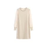 Fairy Dress Ice Silk Dress Autumn Skirt Female Dress Women's Dress