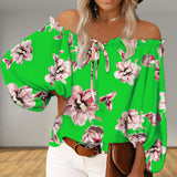 Women Bohemian Shirts Women's Clothing Spring/Summer Loose Temperament Printing