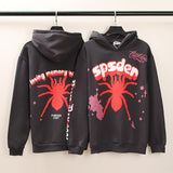 Kanye Hoodie Autumn and Winter Spider Printed Hoodie