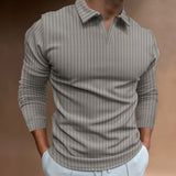 Polo Shirts Autumn and Winter Polo Shirt Long Sleeve Men