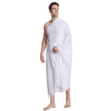 Mens Thobes Towel Hajj Clothes Ihram Muslim Robe