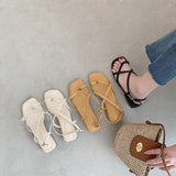 Nude Pumps Block Heel Vintage High Heels