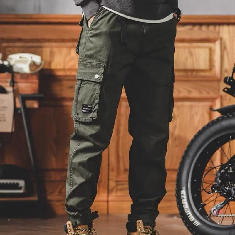 Men Cargo Pants Cargo Pants Spring and Autumn Loose Men's Casual Pants