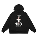 Rrr123 Hoodie Joint Name Fog Little Angel Print Hooded Fleece Lined