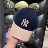 La 59fifty Hats MLB Yankees Letter NY Color Matching Baseball Cap