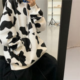 Gothic Lolita Harajuku Style Clothing Hooded Sweater Versatile Student Mid-Length Coat