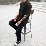 Cavempt Ce Life Steam Wave Abstract Figure Men and Women Short Sleeve