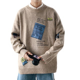 Men's Sweater round Neck Multicolor Sweater