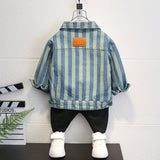Toddler Boys Jackets Children's Clothing Boys Autumn Wear Denim Jacket Children's Clothing
