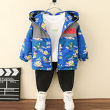 Toddler Boys Jackets Ultraman Boys' Coat Spring and Autumn Shell Jacket Children