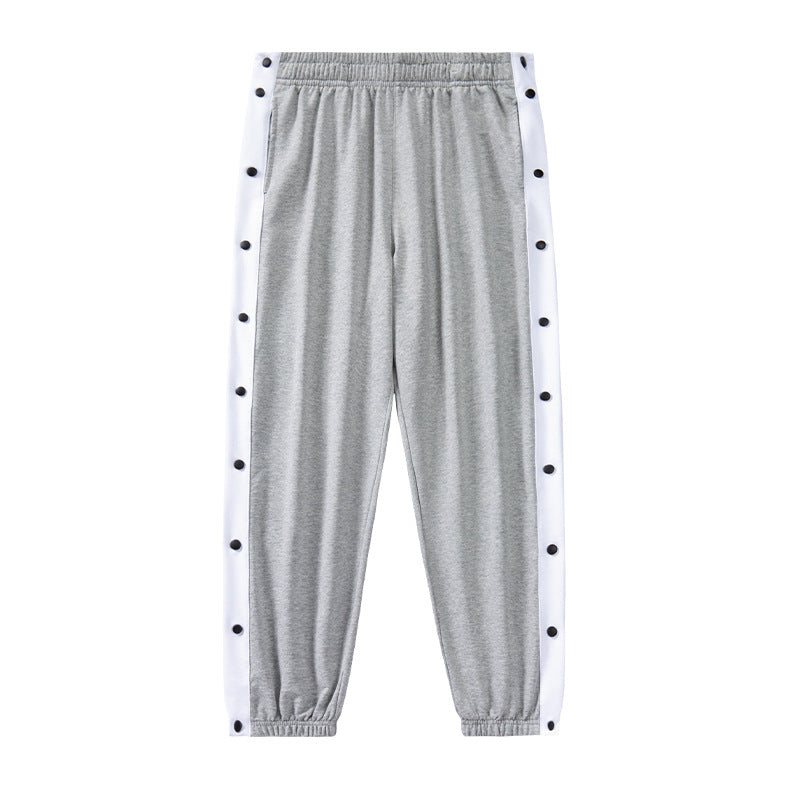 Men Sweatpants Cotton Casual Pants Men's Spring and Autumn Trends Color Matching Sports Trousers