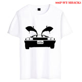 Back to the Future Costume Printed Men's and Women's T-shirt Summer Short Sleeve